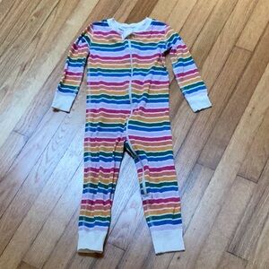 Hanna Andersson Night Night Sleeper 3t Multi Colored Stripes